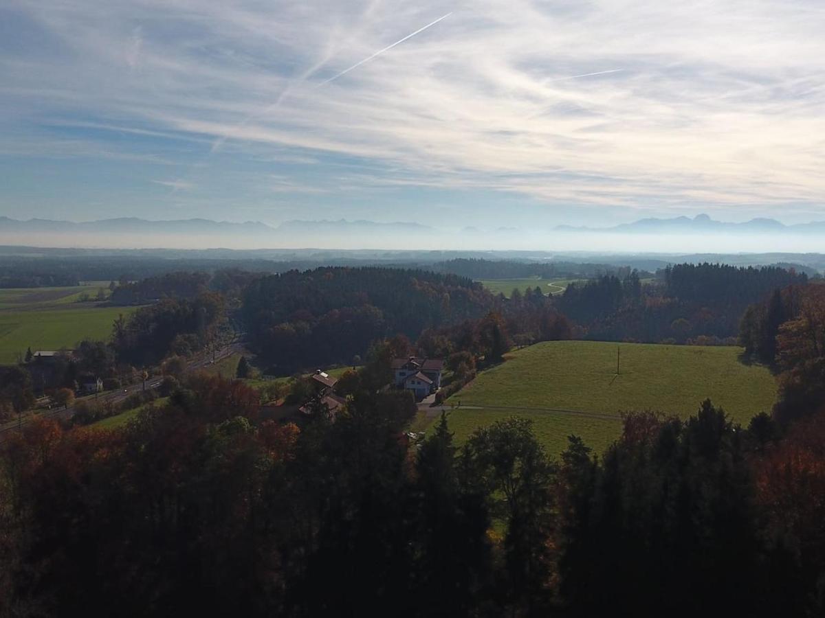Alpenblick Nahe Muenchen Mit Outdoor Whirlpool - 21 Min Von Muenchen Mit Zug Assling Exteriér fotografie