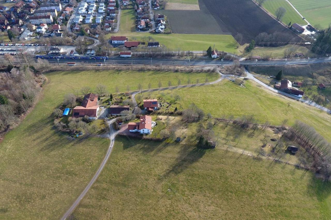 Alpenblick Nahe Muenchen Mit Outdoor Whirlpool - 21 Min Von Muenchen Mit Zug Assling Exteriér fotografie